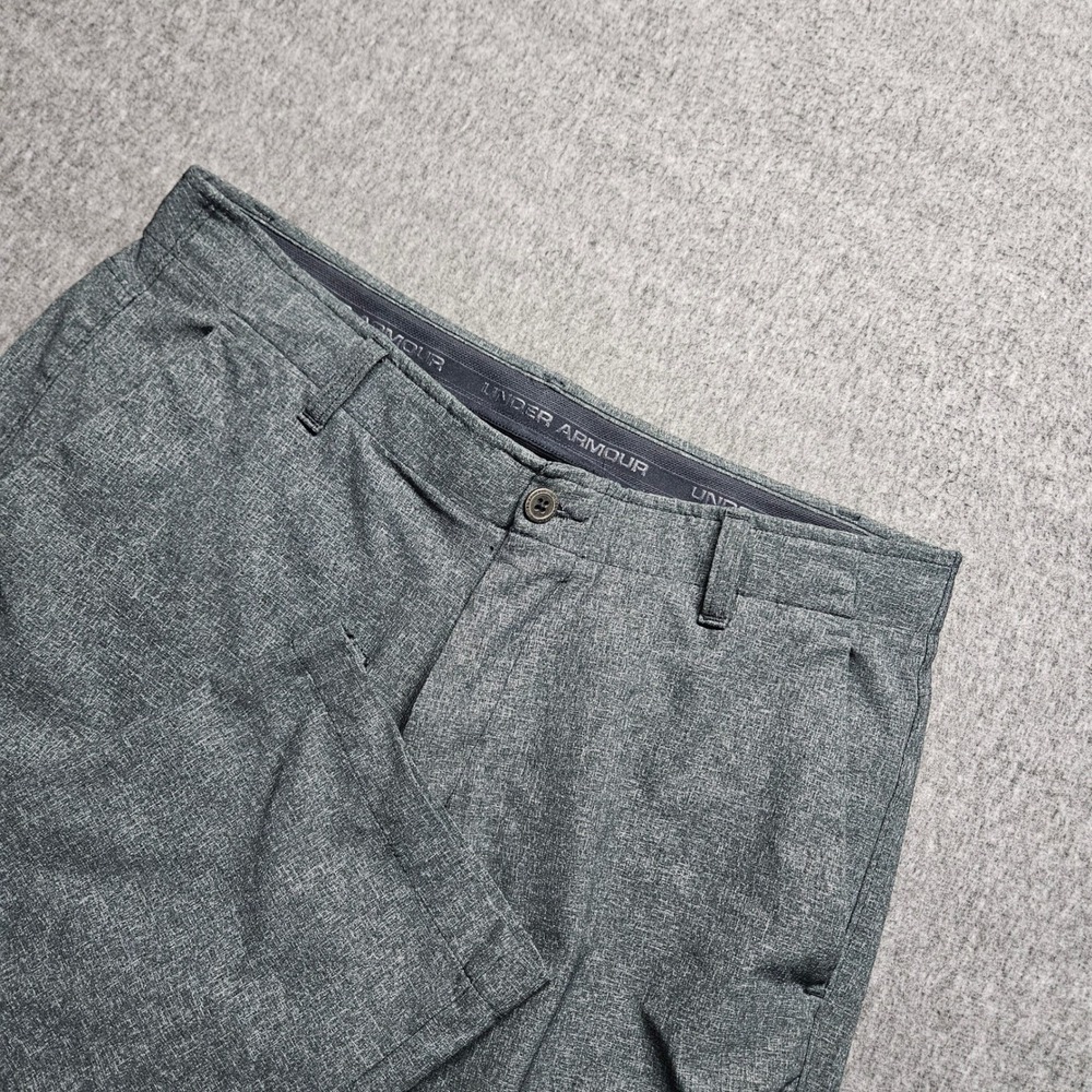 Under Armour Golf Pants Mens 36x32 Gray Performance Heathered UM8813